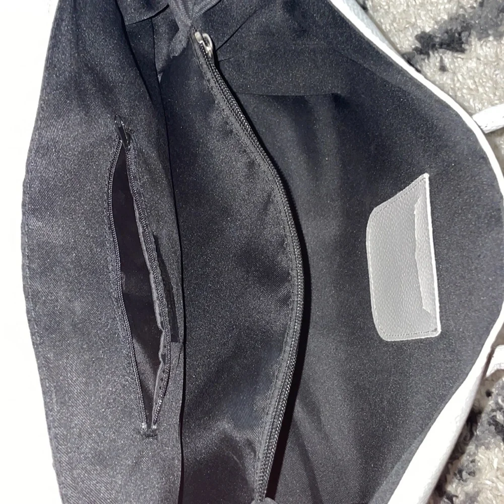 Massimo Castelli Gray Leather Tote Shoulder Bag – Made in Florence Italy - Picture 9 of 14